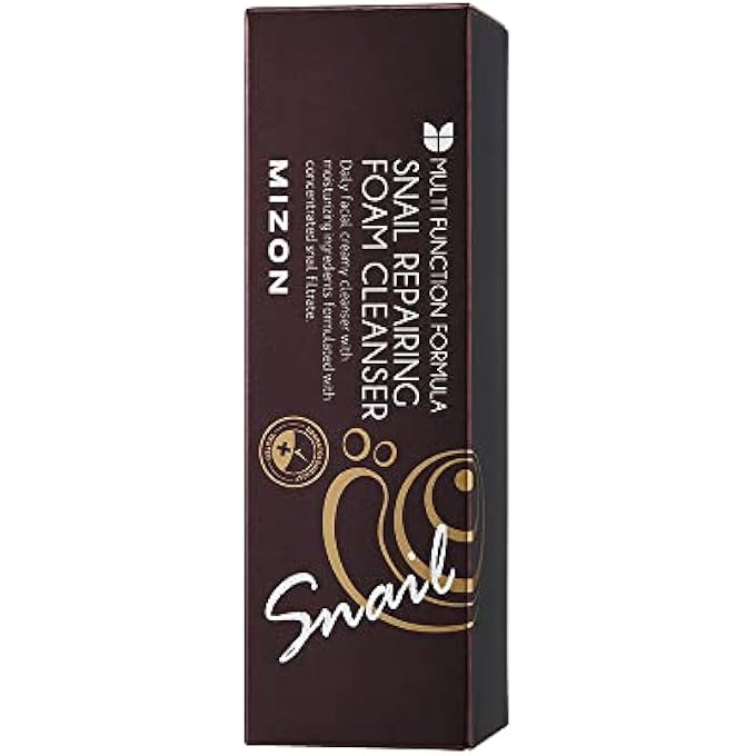 MIZON SNAIL REPAIRING FOAM CLEANSER, 1.92 OUNCE - Image 2